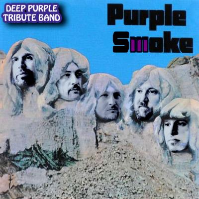 Purple smoke in rock 1